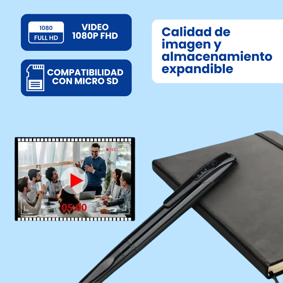 Miniatura 4 de BOLÍGRAFO CON CÁMARA ESPÍA